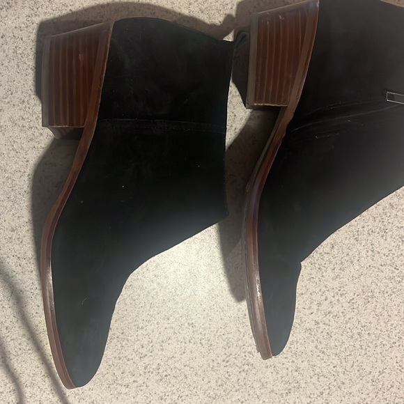 Jcrew booty black suede size 11 - Picture 5 of 7